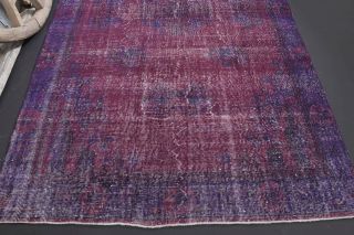 Vintage Purple Area Rug - Thumbnail