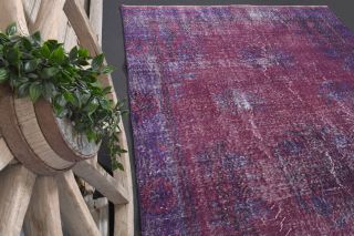 Vintage Purple Area Rug - Thumbnail