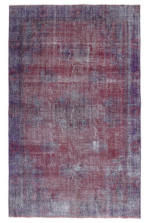 Vintage Anatolian Purple Area Rug