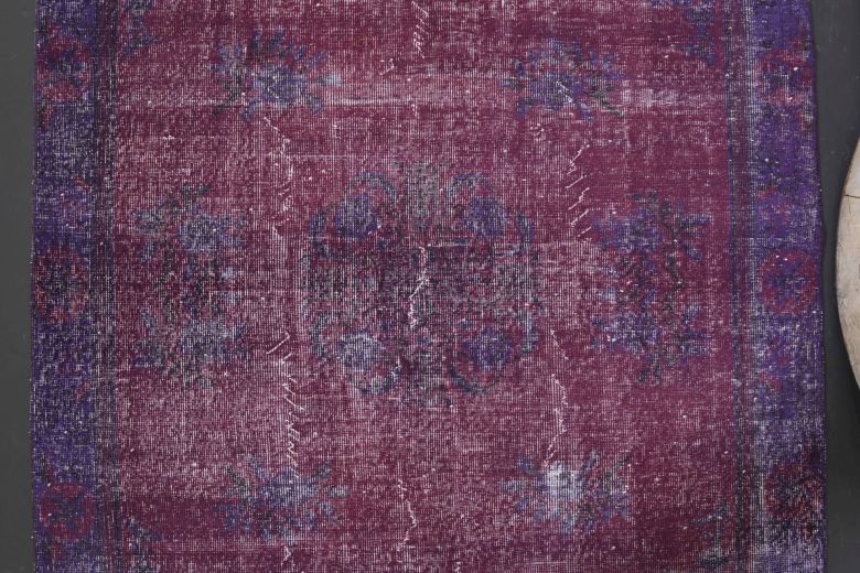 Vintage Anatolian Purple Area Rug