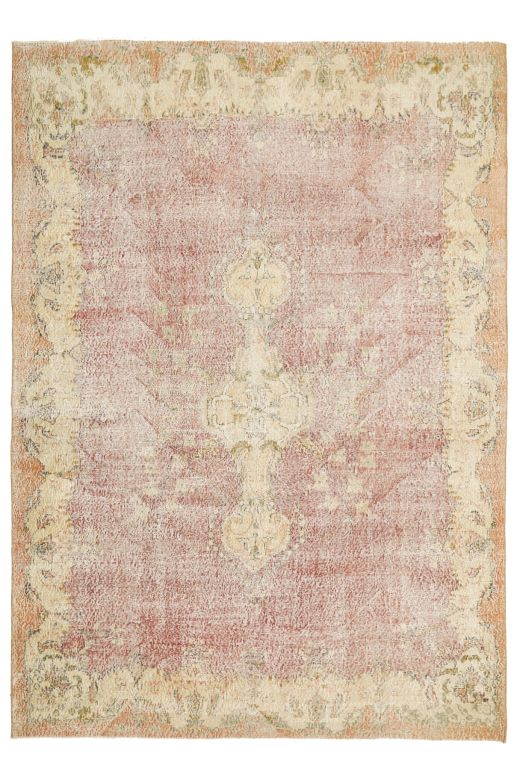Vintage Oriental Area Anatolian Rug