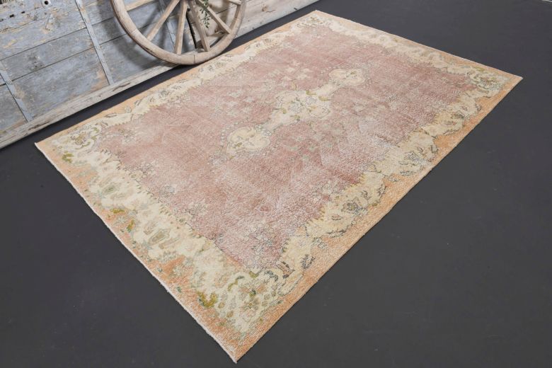 Vintage Oriental Area Anatolian Rug
