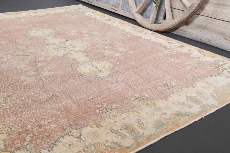 Vintage Oriental Area Anatolian Rug