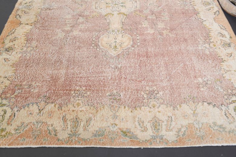 Vintage Oriental Area Anatolian Rug