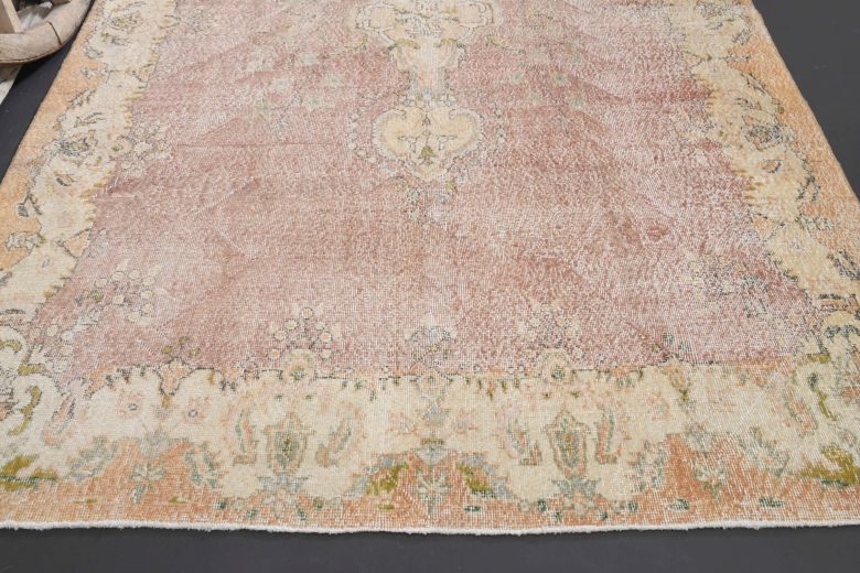 Vintage Oriental Area Anatolian Rug