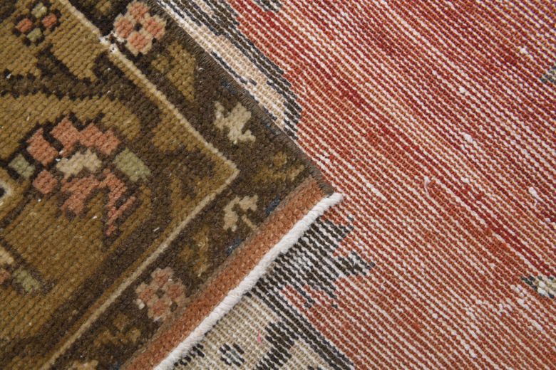 Vintage Anatolian Oriental Area Rug