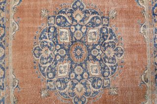 Vintage Medallion Anatolian Oriental Rug - Thumbnail
