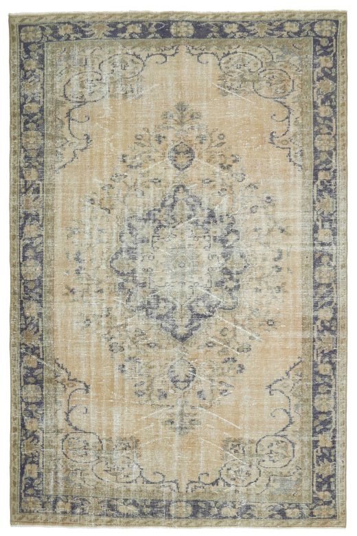 6x9 Vintage Area Anatolian Rug