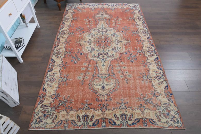 Oushak Oriental Vintage Rug