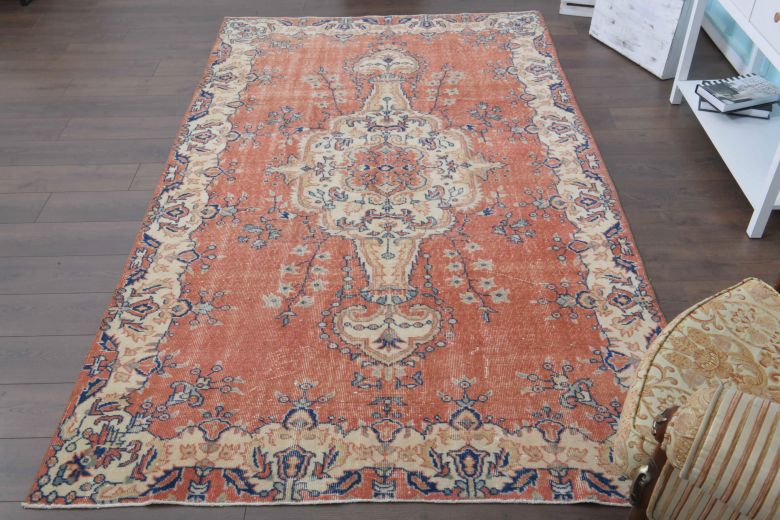 Oushak Oriental Vintage Rug