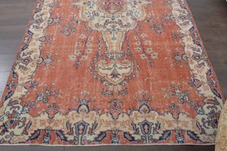 Oushak Oriental Vintage Rug - Thumbnail