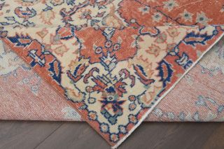 Oushak Oriental Vintage Rug - Thumbnail