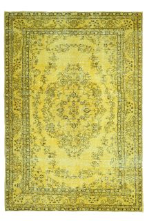 Yellow Vintage Area Rug - Thumbnail