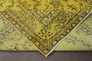 Yellow Vintage Area Rug - Thumbnail