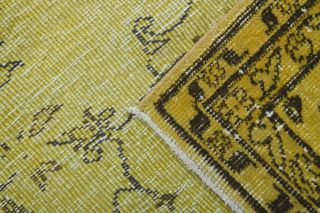 Yellow Vintage Area Rug - Thumbnail