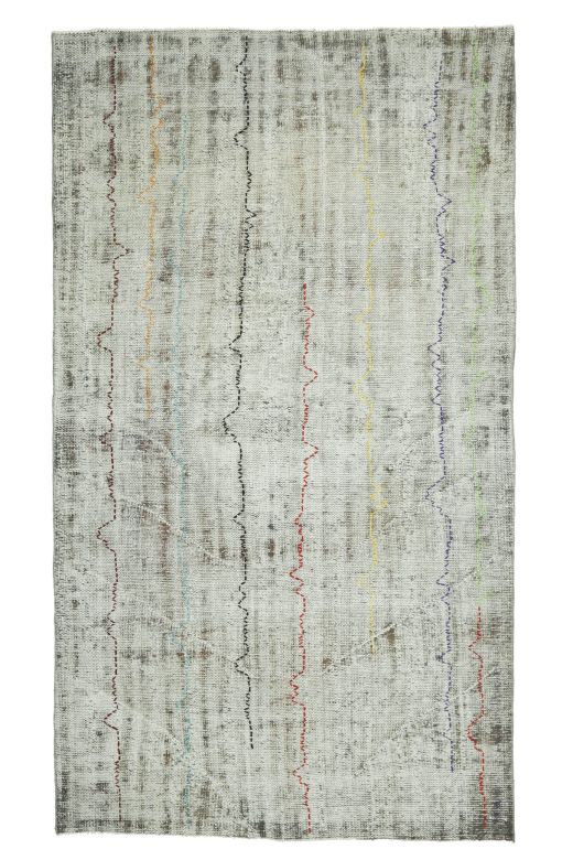 Antique Distressed Area Rug