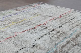 Antique Distressed Area Rug - Thumbnail