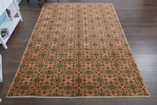 Floral Hereke Vintage Area Rug - Thumbnail