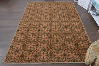 Floral Hereke Vintage Area Rug - Thumbnail