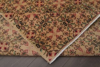 Floral Hereke Vintage Area Rug - Thumbnail