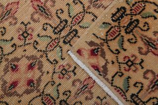 Floral Hereke Vintage Area Rug - Thumbnail