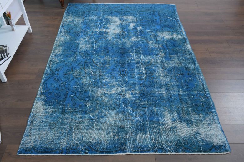 Blue Vintage Area Rug