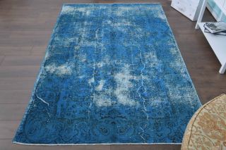 Blue Vintage Area Rug - Thumbnail