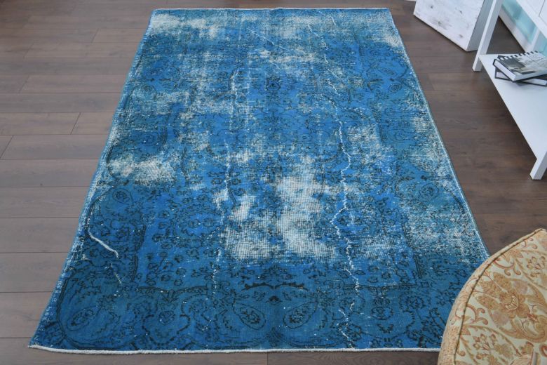 Blue Vintage Area Rug