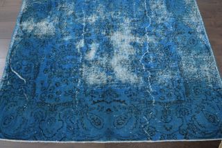 Blue Vintage Area Rug - Thumbnail