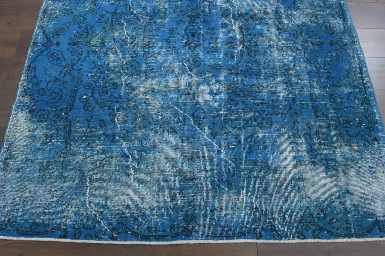 Blue Vintage Area Rug