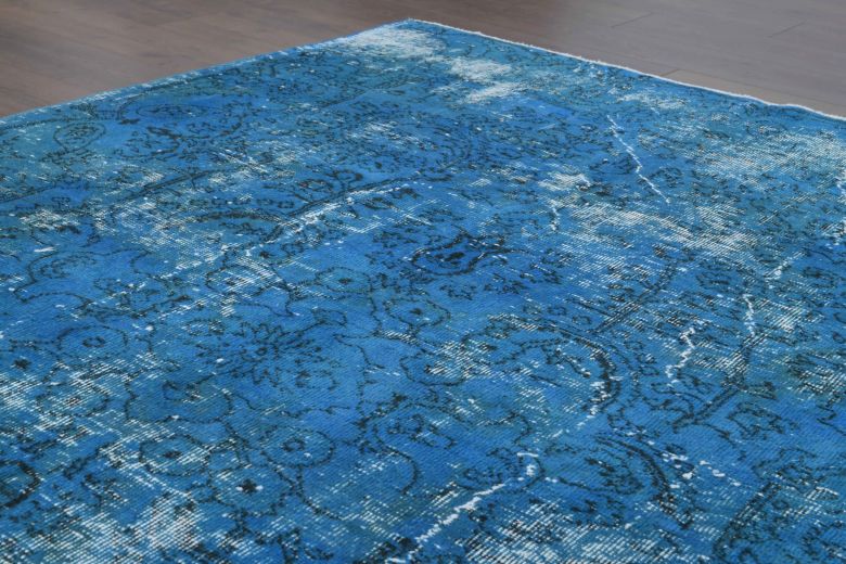 Blue Vintage Area Rug