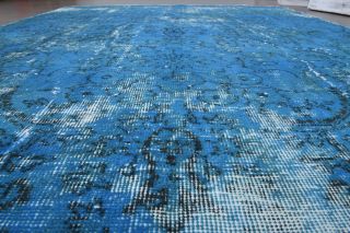 Blue Vintage Area Rug - Thumbnail