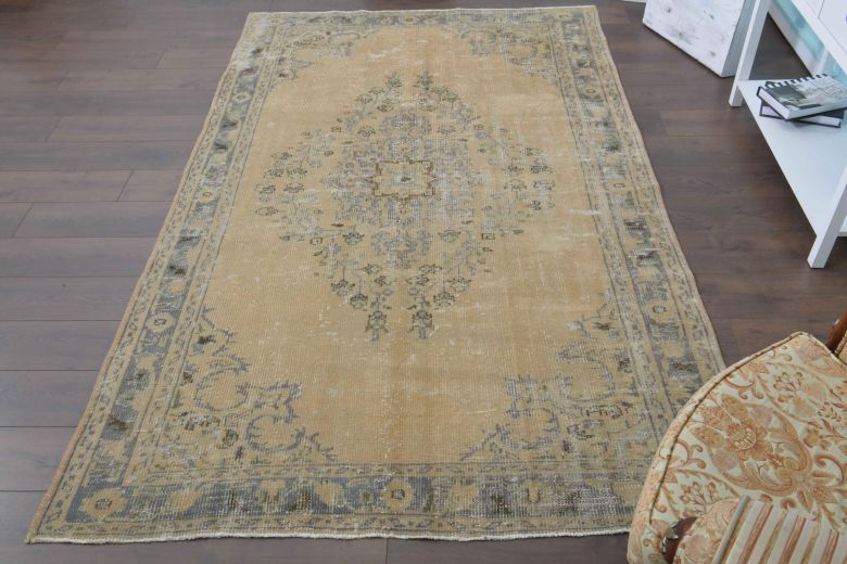 Vintage Turkish Area Rug