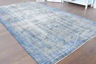 Vintage Blue Area Rug - Thumbnail