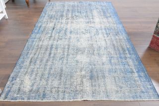 Vintage Blue Area Rug - Thumbnail