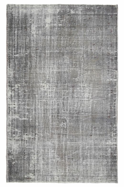 Solid Gray Vintage Area Rug