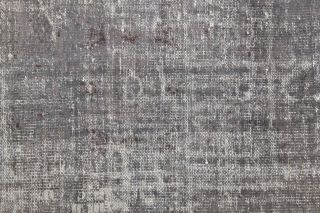 Solid Gray Vintage Area Rug - Thumbnail