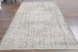 Vintage Turkish Oushak Area Rug - Thumbnail