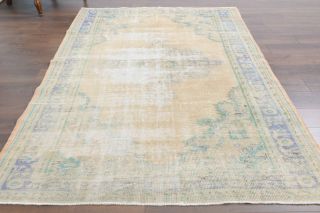 Vintage Oushak Area Rug - Thumbnail