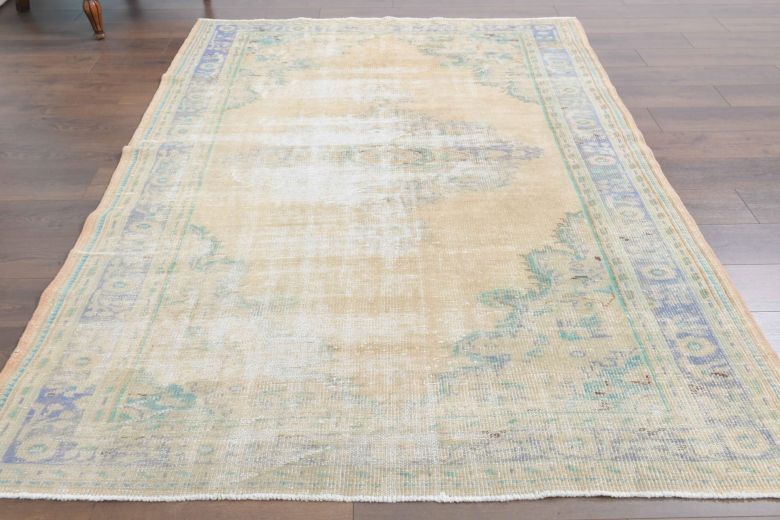 Vintage Oushak Area Rug