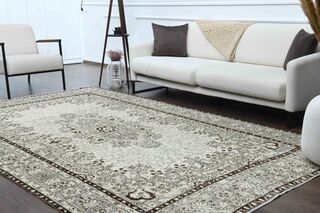 Originally Vintage - Oushak Turkish Area Rug - Thumbnail