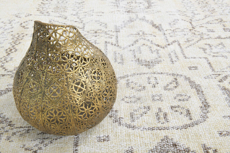 Vintage Anatolian Oriental Area Rug