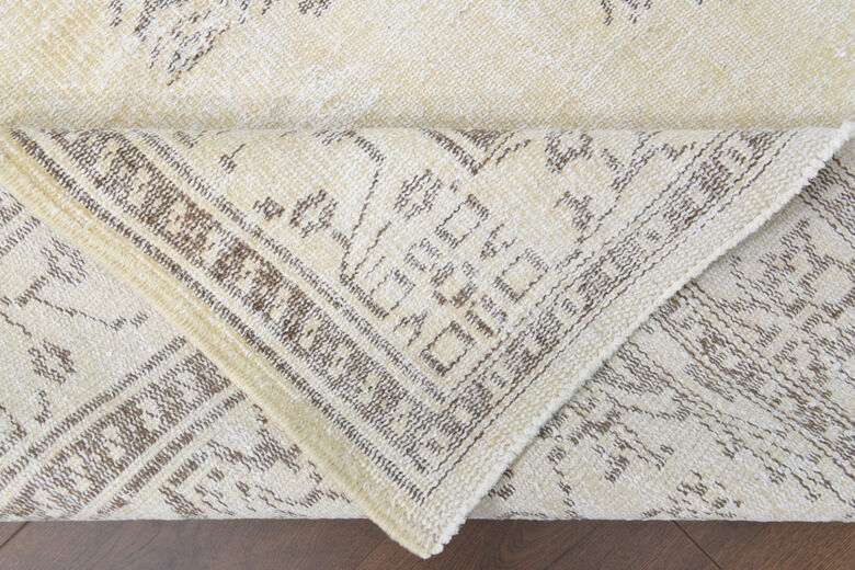Vintage Anatolian Oriental Area Rug