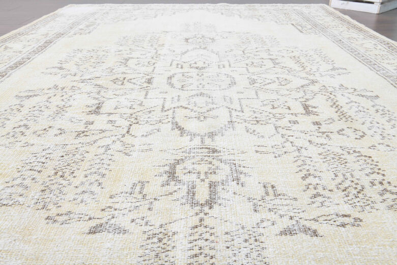 Vintage Anatolian Oriental Area Rug