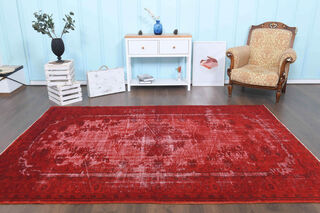 Scarlet Oushak Area Rug - Thumbnail