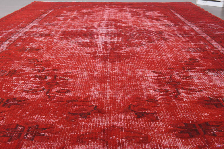 Scarlet Oushak Area Rug