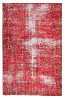 1970s Overyded Red Anatolian Carpet - Thumbnail