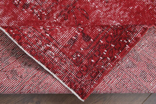 1970s Overyded Red Anatolian Carpet - Thumbnail