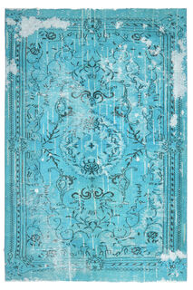 Vintage Blue Area Rug - Thumbnail