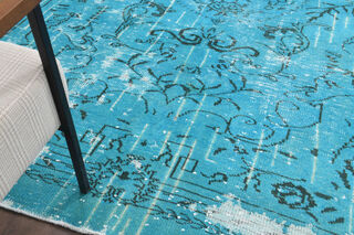 Vintage Blue Area Rug - Thumbnail